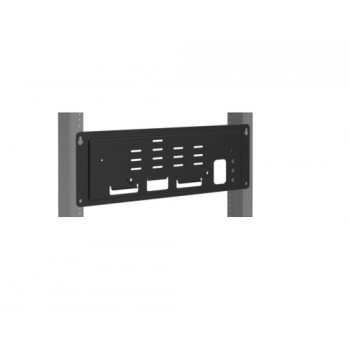 Zebra Rack tvirtinimo plokštė 48,3 cm (19 inch) 1U - juoda