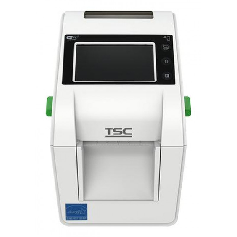 TSC DH220THC etikečių spausdintuvas - 203 dpi, terminis ir tiesioginio terminio spausdinimo, USB, RS232, Ethernet, LCD ekranas, RTC, garsinis signalas