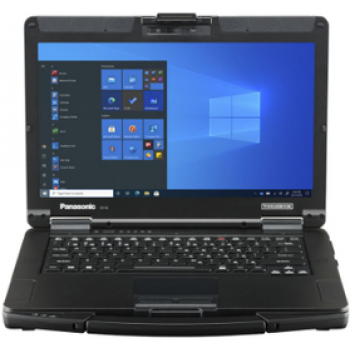 Panasonic Toughbook 55 FZ-55FZ0A3M4 - tvirtas nešiojamas kompiuteris su 180° vyriais - Intel Core i5 1145G7 / 2.6 GHz - vPro - Win 10 Pro 64-Bit - Intel Iris Xe grafika - 8 GB RAM - 256 GB SSD TCG Opal Encryption - 35,6 cm (14 inch)