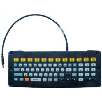 Zebra klaviatūra su apšvietimu - USB - QWERTY