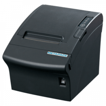Metapace T-3III termo kvitų spausdintuvas su pjaustytuvu, USB ir Ethernet, juodas