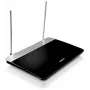 Philips vidaus TV antena su reguliuojamu stiprinimu, 1,8 m koaksialinis kabelis, 75 omų, 3G/4G filtras, DVB-T/T2, RED atitiktis