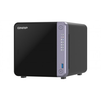 QNAP TS-432X-4G 4 lizdų NAS 0/4 HDD/SSD, 2x 2.5G Ethernet, 1x 10G SFP+, 4GB RAM