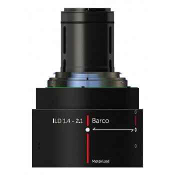 BARCO ILD 1.4-2.1:1 objektyvas, 1.5x motorizuotas priartinimas