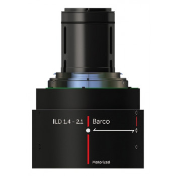 BARCO ILD 1.4-2.1:1 objektyvas, 1.5x motorizuotas priartinimas