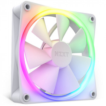 NZXT F120 RGB Triple Pack 12 cm kompiuterio korpuso ventiliatorius, baltas, 3 vnt.
