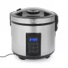 Tristar RK-6138 skaitmeninis ryžių ir garų virimo puodas - 900 W, 2,2 l, 7 programų, pilkas
