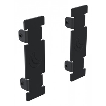 Ergonomic Solutions Hook & Rail galinių dangtelių rinkinys - juodas