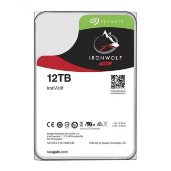 Seagate IronWolf NAS HDD 2x12TB 7200 aps./min. 6Gb/s SATA 256MB talpykla 3,5 colio 24x7 CMR NAS ir RAID sistemoms rinkinys