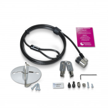 Ergonomic Solutions ClickSafe Single Lock - raktinis kabelio užraktas