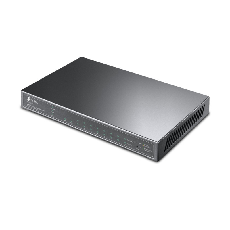TP-LINK JetStream TL-SG2210P V3 - Smart tinklo jungiklis - 8 x 10/100/1000 + 2 x SFP - stalinis - PoE (58 W)