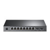 TP-LINK JetStream TL-SG2210P V3 - Smart tinklo jungiklis - 8 x 10/100/1000 + 2 x SFP - stalinis - PoE (58 W)