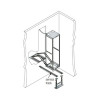 Vaddio Middle Atlantic TRACKL Rack-Track išlyginimo rinkinys