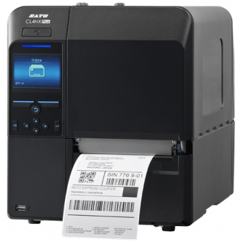 SATO CL4NX Plus – tiesioginio terminio spausdinimo / terminio perkėlimo etikečių spausdintuvas, 203 x 203 DPI, 14 ips, 355 mm/s, 0,06–0,268 mm (WWCLP102ZWANEU)