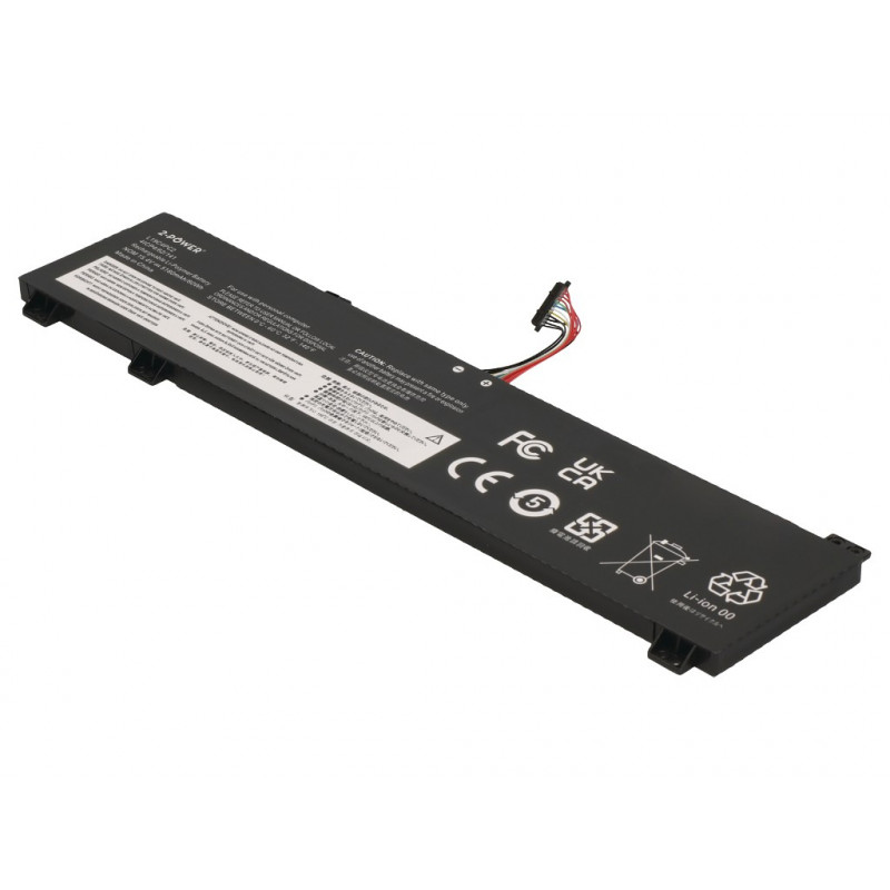 2-POWER 2P-L19C4PC2 pagrindinė baterija, skirta Lenovo Legion 5-15IMH05H 81Y6 - 80 Wh, 15,36 V