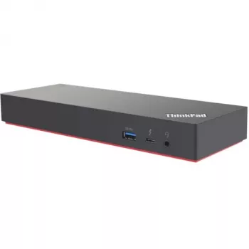 Lenovo Thunderbolt 3 Dock Gen 2 atnaujintas (juodas, HDMI, DisplayPort, USB, Thunderbolt 3)
