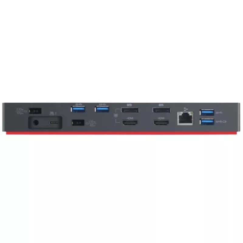 Lenovo Thunderbolt 3 Dock Gen 2 atnaujintas (juodas, HDMI, DisplayPort, USB, Thunderbolt 3)