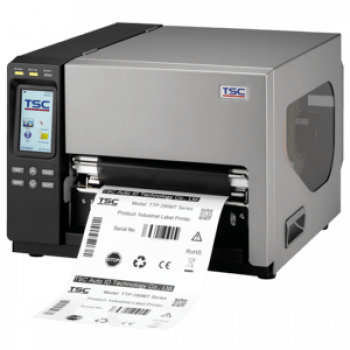 TSC TTP-286MT 8 taškų/mm 203dpi RTC ekranas TSPL-EZ USB RS232 LPT – etikečių spausdintuvas