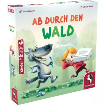 PEGASUS Ab durch den Wald – miško nuotykių kortų žaidimas 2–4 žaidėjams, nuo 8 metų