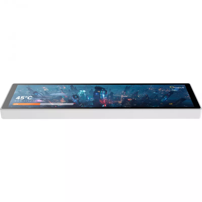 OCYPUS Sigma ES916 9,16 colio WUXGA IPS baltas monitorius su USB-C ir Mini HDMI