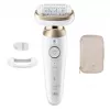 Braun Silk-épil 9 Flex SES9-011 3D epiliatorius, Wet & Dry, baltas/auksinis