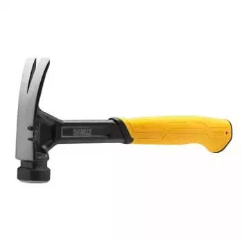 DEWALT DWHT51003-0 16 oz plieninis plaktukas su rietuviniu nagų traukikliu ir vibraciją slopinančia rankena