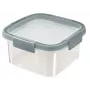 „Curver“ CURVER Smart Eco Fresh kvadratinis maisto laikymo indas, 1,1 l, 16x16x9 cm