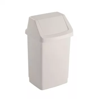 Curver Click-it šiukšlių dėžė su pedalais 25L balta