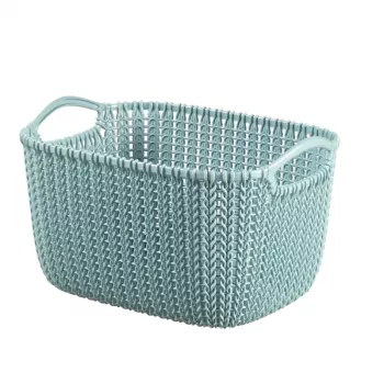 CURVER Pintinė Knit S stačiakampė 8L 30x22x17cm mėlyna