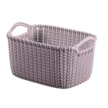 CURVER Knit XS stačiakampė laikymo dėžė 3L 25x18x14 cm šviesiai violetinė