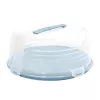 CURVER apvali pyragų transportavimo dėžė Ø34,7x15,6cm mėlyna