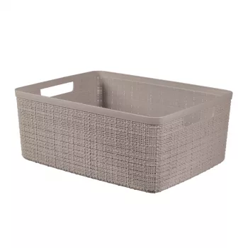 CURVER Juto pintinė M 12L 36x28x15cm Smėlio spalvos