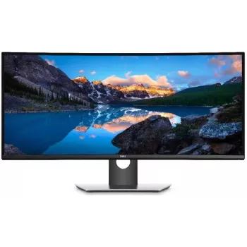 Dell Alienware 34 Gaming Monitor AW3425DWM - 34 inch QD-OLED išlenktas, UWQHD 3440x1440, 180Hz, 0.03ms, FreeSync Premium Pro, G-Sync Compatible, DisplayHDR True Black 400, HDMI 2.1, DP 1.4, USB Hub, reguliuojamo aukščio monitorius Dell (atnaujinta prekė)