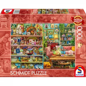 Schmidt Spiele Aus Alt mach Neu - mit Liebe dekoriert (1000 Teile) dėlionė