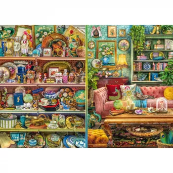 Schmidt Spiele Aus Alt mach Neu - mit Liebe dekoriert (1000 Teile) dėlionė