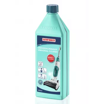 LEIFHEIT Universal Floor Cleaner Concentrate 1L – pH neutralus, be dryžių plytelėms, laminatui, PVC, vinilui ir lakuotai medienai