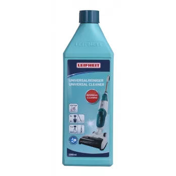 LEIFHEIT Universal Floor Cleaner Concentrate 1L – pH neutralus, be dryžių plytelėms, laminatui, PVC, vinilui ir lakuotai medienai