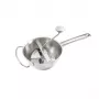LEIFHEIT ComfortLine Flotte Lotte rankinė daržovių ir vaisių trintuvė 20 cm, nerūdijantis plienas, 3 sietai, rankinė, sidabrinė/juoda