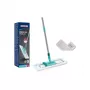 LEIFHEIT Profi XL Micro Duo 42 cm grindų valymo šluota su sulankstoma rankena ir SuperDuster pakaitine šluoste