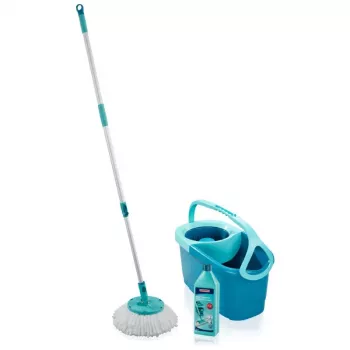 LEIFHEIT Grindų valymo rinkinys Rotation Disc Mop Ergo su Power Cleaner 1L