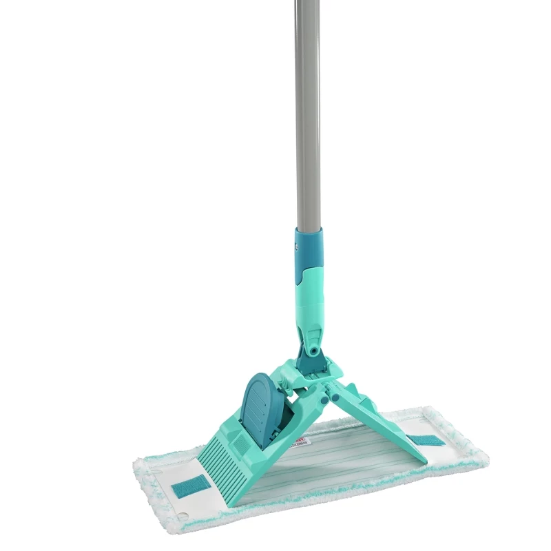 Leifheit Clean Twist M Ergo grindų valymo rinkinys su Micro Duo M mikro pluošto šluoste, 33 cm, žalia/balta