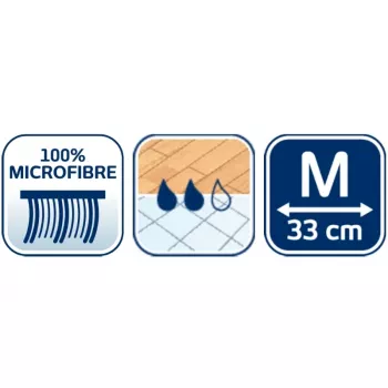 Leifheit Clean & Compact M mikropluošto šluostė šluotai – pakaitinė