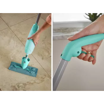 LEIFHEIT Pico Spray S grindų šluota su vandens purškimu, 26 cm