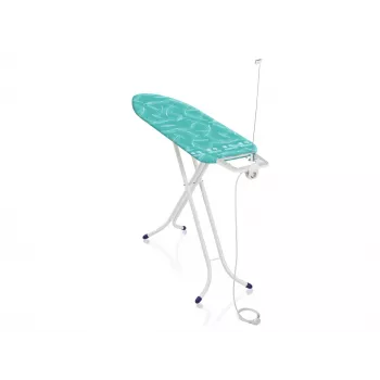 LEIFHEIT Air Board M Compact Plus lyginimo lenta 120x38cm su Thermo-Reflect technologija, reguliuojamo aukščio 75-95cm, sulankstoma, medvilninis užvalkalas