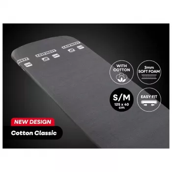 LEIFHEIT Lyginimo lentos užvalkalas Cotton Comfort S/M 125x40cm