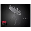 Leifheit Classic M lyginimo lenta juoda 120x38cm su fiksuotu lygintuvo laikikliu ir medvilniniu užvalkalu