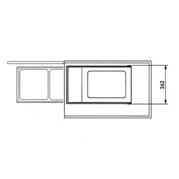 HAILO Multi-Box Duo L įleidžiama šiukšliadėžė, 2x14L, balta