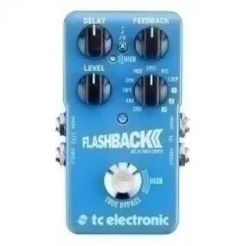 TC Electronic Flashback 2 Delay and Looper Gitaros Efektų Padas su MASH Footswitch, TonePrint, Stereo I/O, True Bypass
