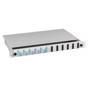 EFB Elektronik skirstymo dėžutė SC-APC 9/125µm, 48x pigtail / 24x movos