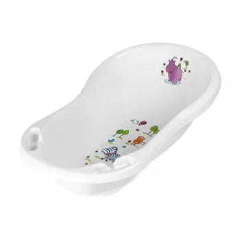 KEEEPER kūdikių vonelė 100cm Wiktoria Hippo 100x51x29cm balta